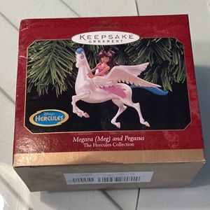 Hallmark Keepsake Ornament “Meg & Pegasus” from the Hercules Collection. NWT